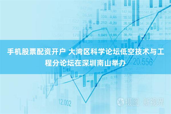手机股票配资开户 大湾区科学论坛低空技术与工程分论坛在深圳南山举办