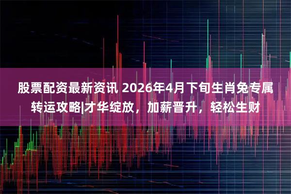 股票配资最新资讯 2026年4月下旬生肖兔专属转运攻略|才华绽放，加薪晋升，轻松生财