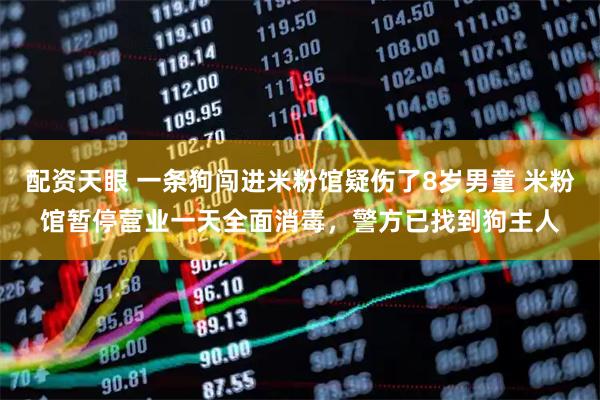 配资天眼 一条狗闯进米粉馆疑伤了8岁男童 米粉馆暂停营业一天全面消毒，警方已找到狗主人